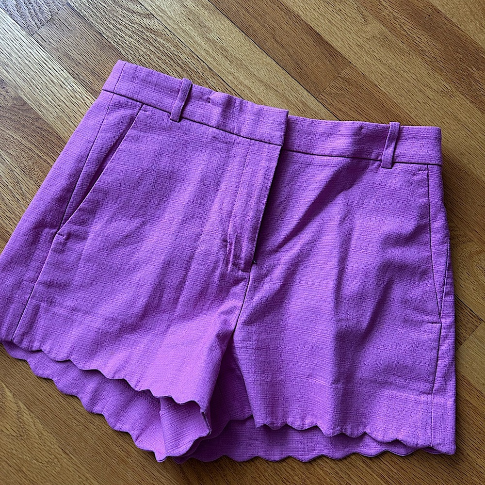 J crew scalloped shorts 🌞